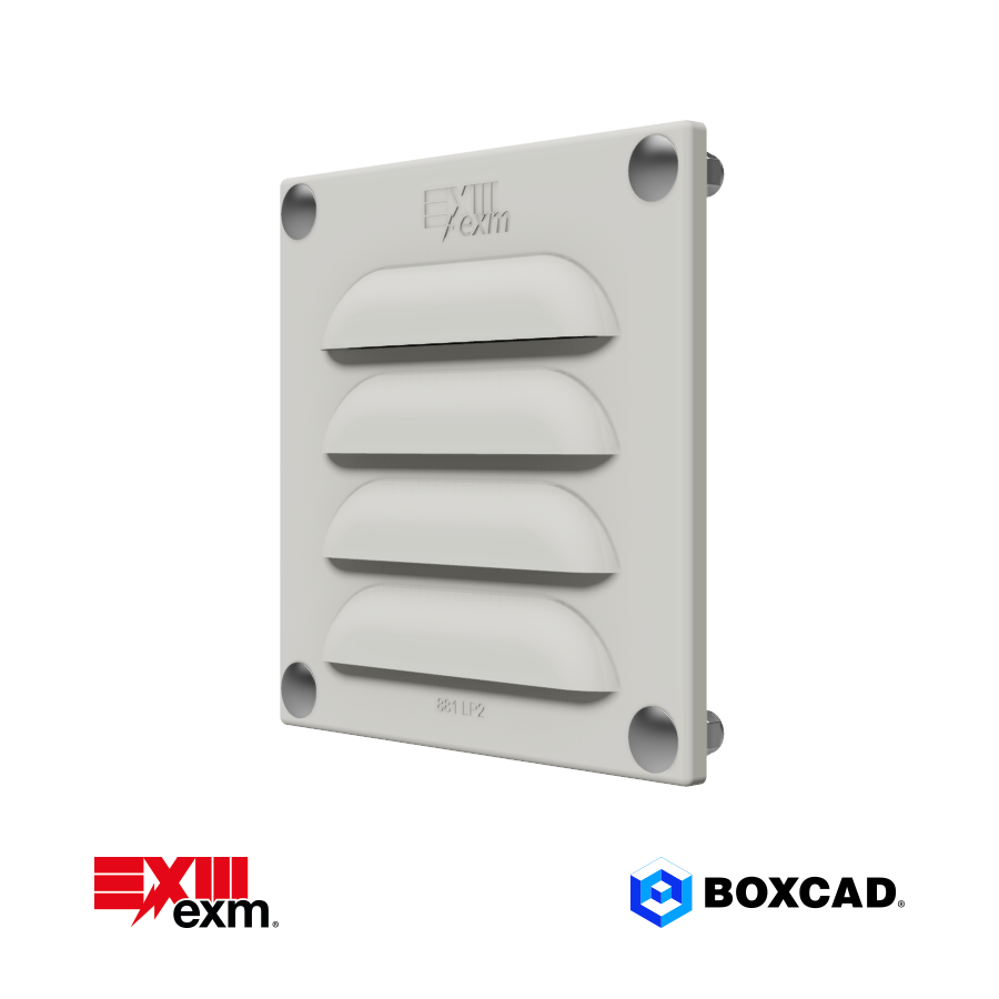 Introducing Louver Plates in BOXCAD