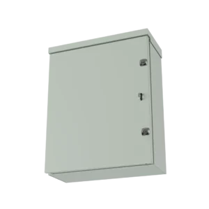 Type 3R | Large single door enclosure with cover secured by 1/4 turn locks and padlockable catch