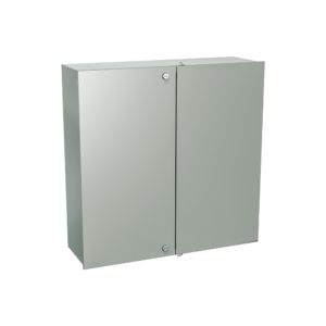 Type 1 | Double door junction box with padlockable ¼ turn locks