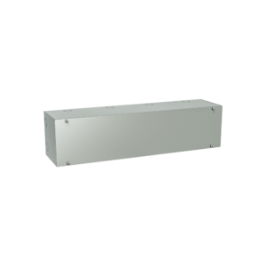 Type 1 | Wiring trough with cover secured by screws