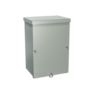 Type 3R | Junction box with cover secured by screws and padlock provision, weatherproof