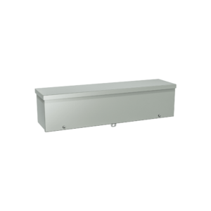 Type 3R | Wiring trough with cover secured by screws and padlock provision, weatherproof