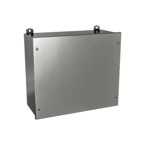 Type 3X | Stainless steel junction box with cover secured by screws, weatherproof and protection against corosion