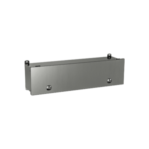 Type 4X, 12 | Stainless steel hinged wiring trough, protection against corrosion