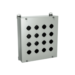 Type 4, 12 | Enclosure for standard pushbuttons with cover secured by screws