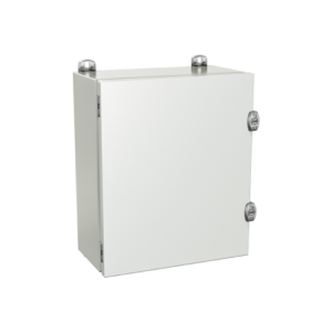 Type 4, 12 | Single door JIC enclosure painted RAL 7035 with external locks