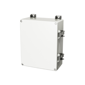 Type 4X | Fiberglass enclosure with padlockable clamping latches, protection against corrosion