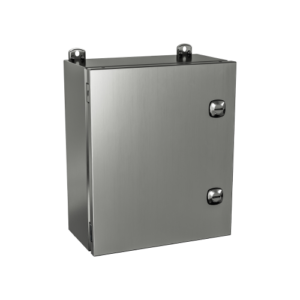 Type 4X, 12 | Single door JIC stainless steel enclosure, protection against corrosion