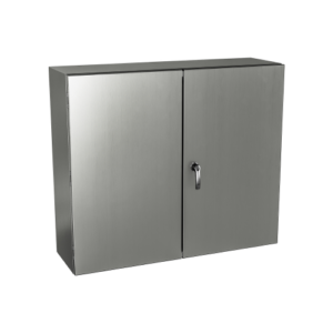 Type 12, 13 | Double door stainless steel enclosure with 3 point latch system, protection against corrosion