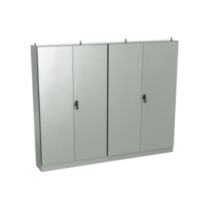 Type 12, 13 | 4 doors cabinet with padlockable 3 point lock mechanism