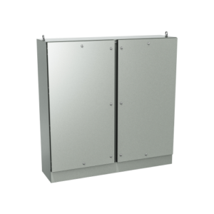 Type 4, 12 | Double door cabinet with adjustable interior panel and locks 1/4 turn