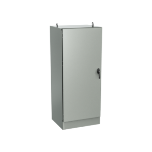 Type 12, 13 | Single door cabinet with adjustable interior panel and padlockable 3 point lock mechanism