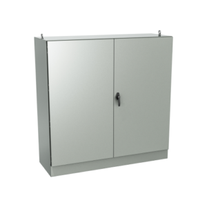 Type 12, 13 | Double door free-standing cabinet with adjustable interior panel and 3 point lock mechanism