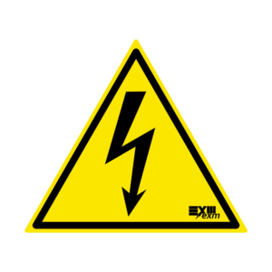 Stickers (Yellow Triangle Shaped) - Pack of 100