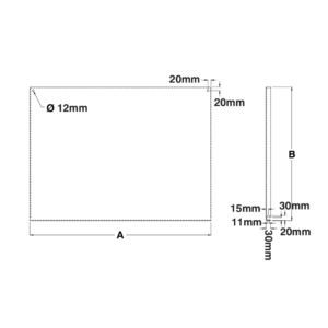 Inner Panels for Metric Monobloc Consoles 6500 CO