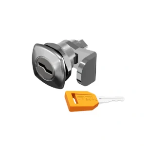1/4 Turn Lock Stainless Steel for Traffic Cabinet w/1 Key