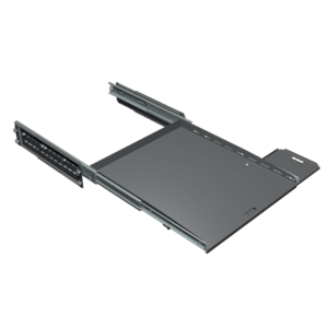 Pull-Out Shelf with Sliding Mouse Pad for Rack Angles